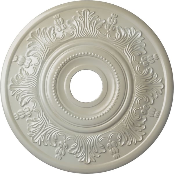 Ekena Millwork Vienna Ceiling Medallion (Fits Canopies up to 6 1/2"), 20"OD x 3 1/2"ID x 1 1/2"P, Flash Blue CM20VIFBS - main